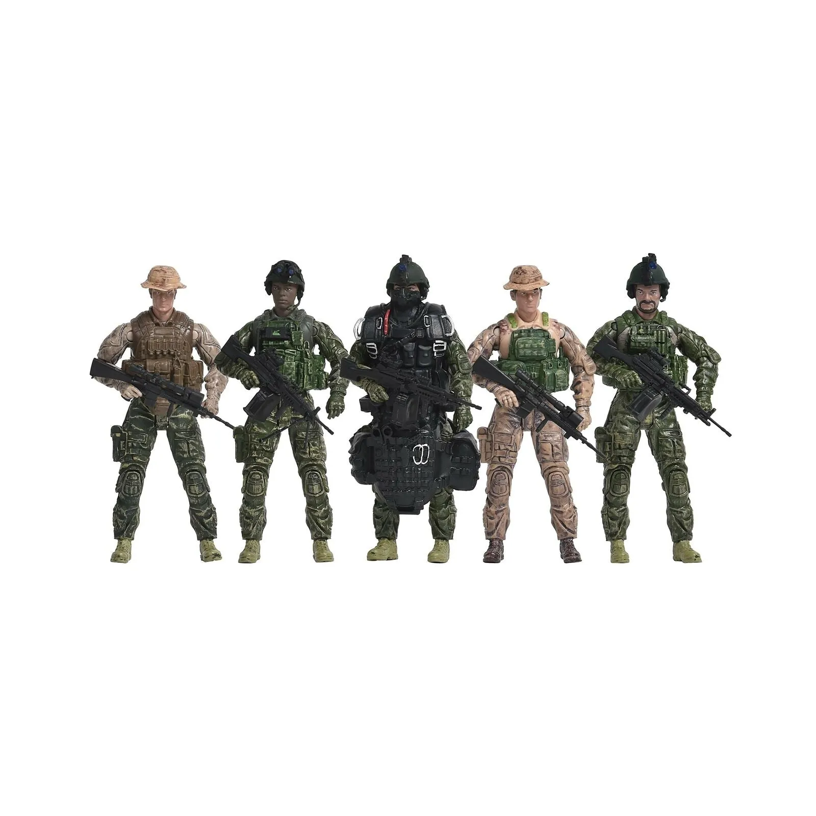 1/18 scale - Navy Seals Fire Team - MINT IN BOX