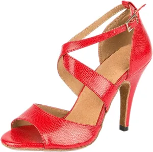 Ballroom Dancing Shoes for Women Stiletto High Heel Party Wedding Sandals