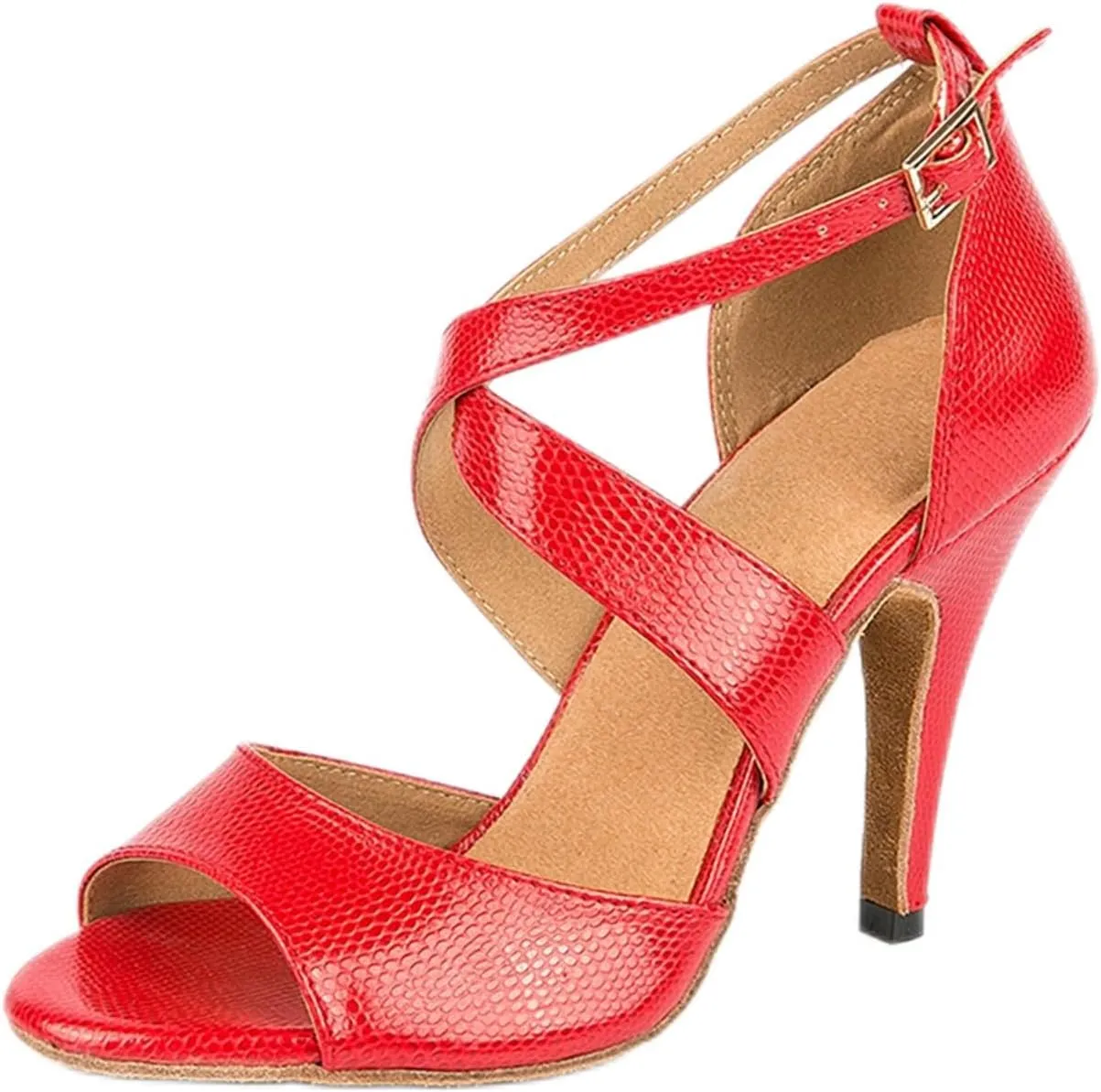 Ballroom Dancing Shoes for Women Stiletto High Heel Party Wedding Sandals