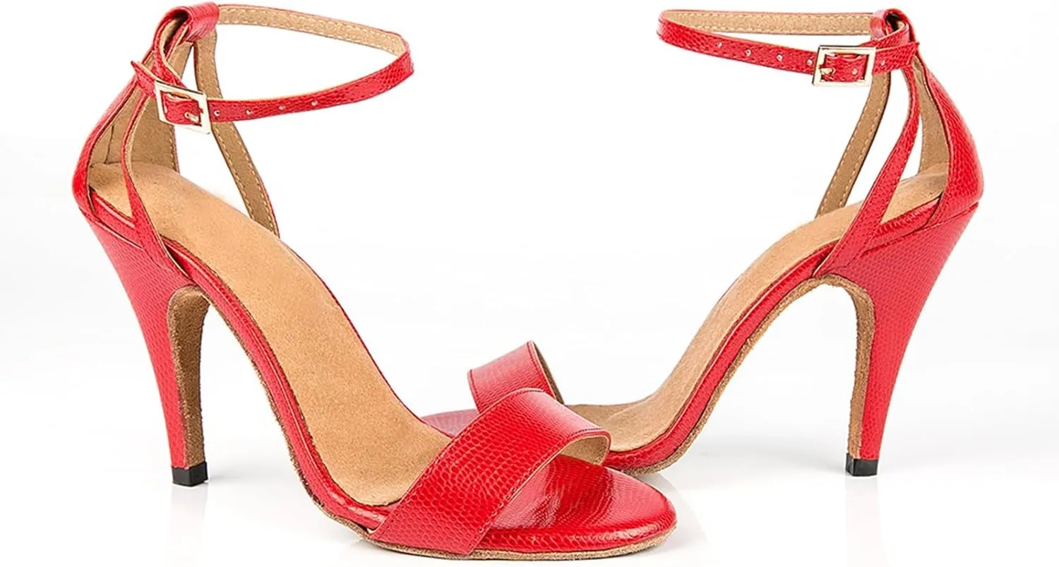 Ballroom Dancing Shoes for Women Stiletto High Heel Party Wedding Sandals