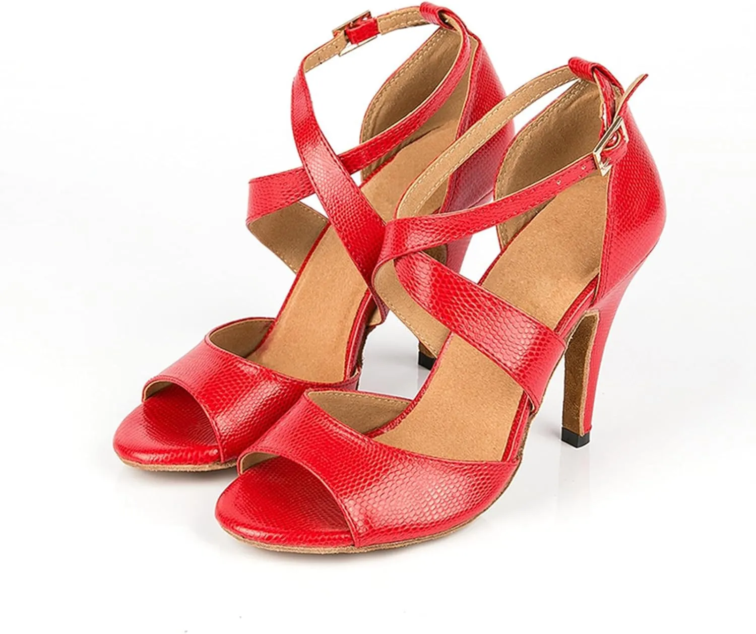 Ballroom Dancing Shoes for Women Stiletto High Heel Party Wedding Sandals