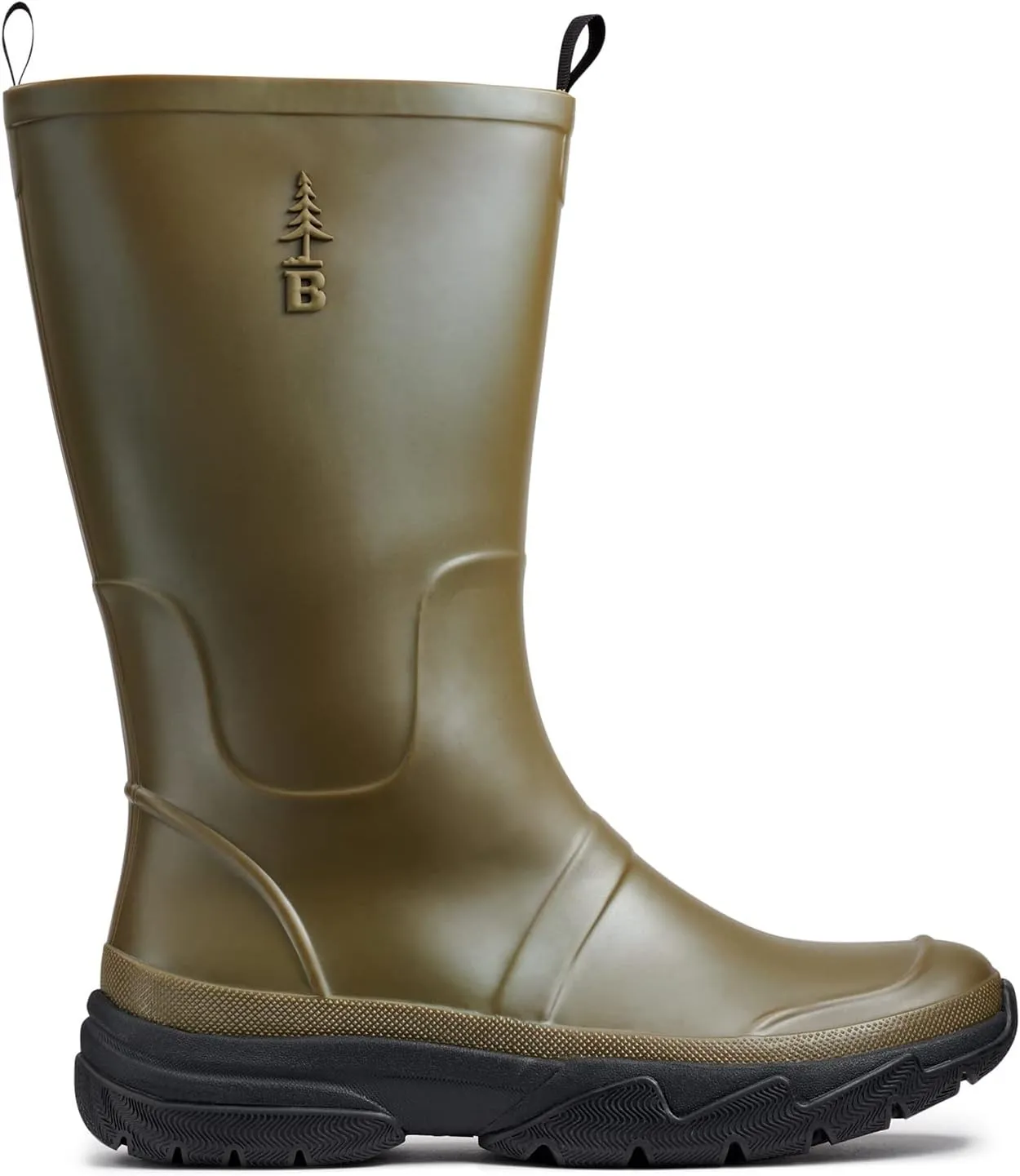 BASS OUTDOOR Men's Breathable Field Rainboot Waterproof Knee High Boot