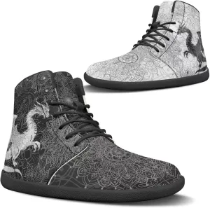 Binienty Barefoot Minimalist Shoes Mens Womens Wide Toe Cross Trainer Zero Drop Lace Up Sneakers