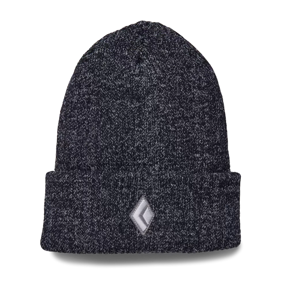 Black Diamond Plaited Cuff Beanie