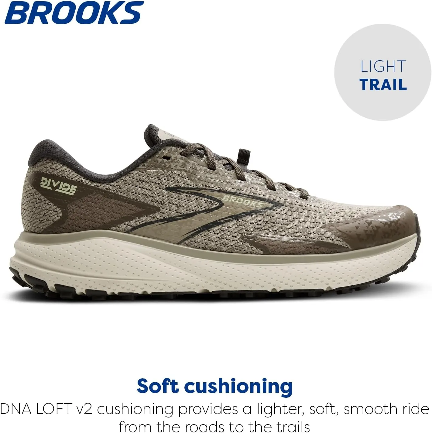 Brooks Mens Divide 5 Trail Running Shoe