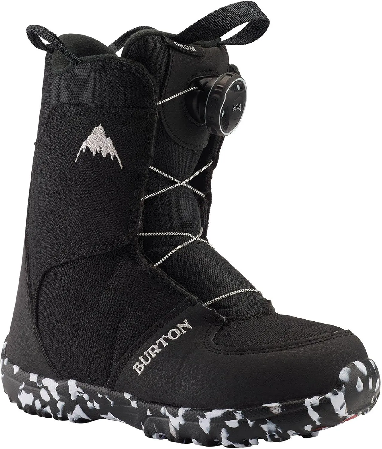 Burton Grom BOA Snowboard Boots Kid's Sz 11C Black