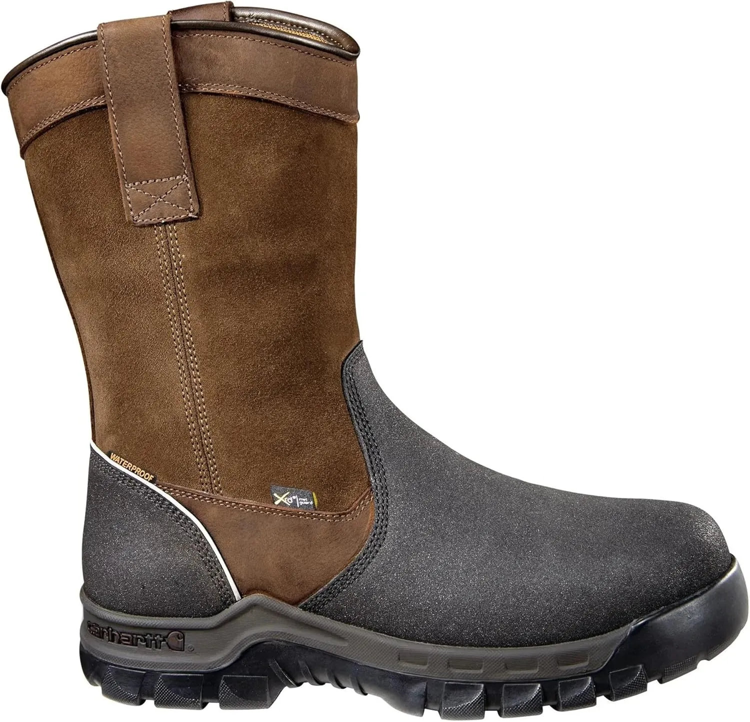 Carhartt Men's 11In Wellington Waterproof Metguard Comp Toe