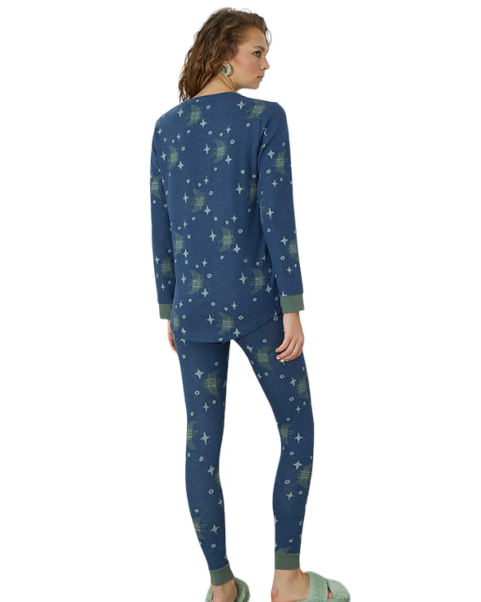 Cozy Chic Fall/Winter Printed Sleepwear Set