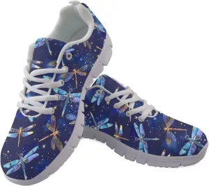 Doojoayie Wide Width Womens Running Shoes with Lace Up for Ladies Tennis Shoes