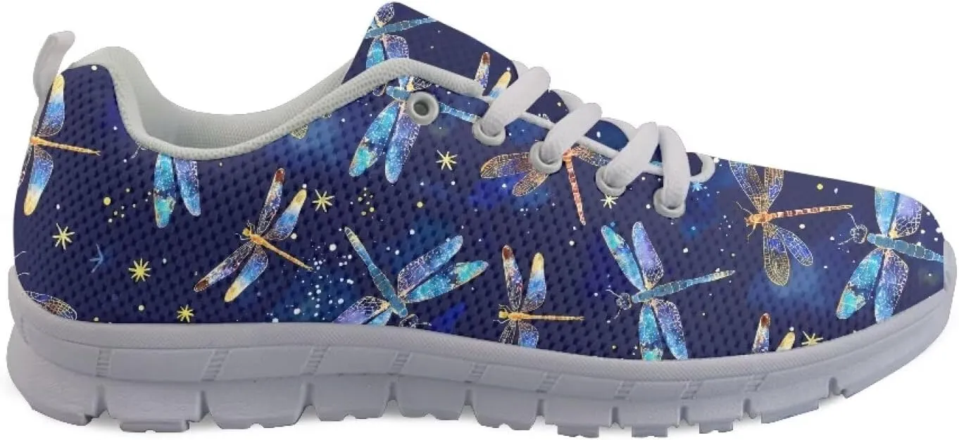 Doojoayie Wide Width Womens Running Shoes with Lace Up for Ladies Tennis Shoes
