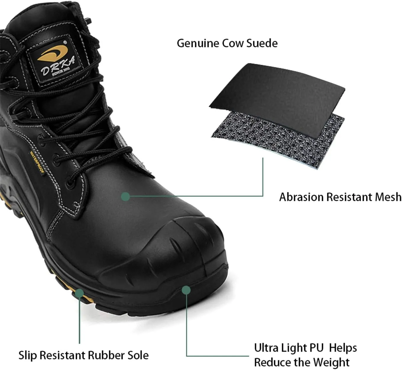 DRKA mens Boots