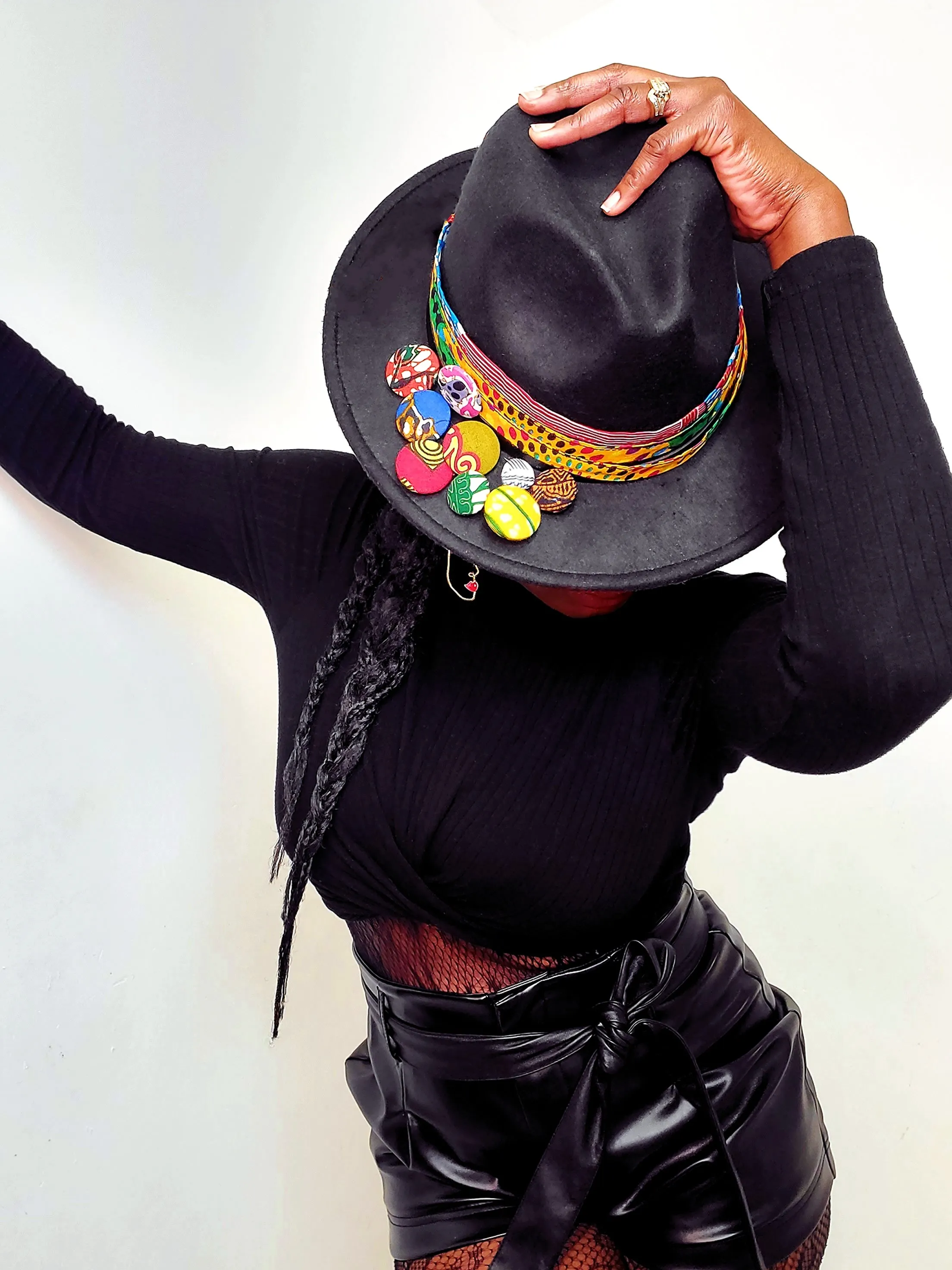 Embellished boss Hats