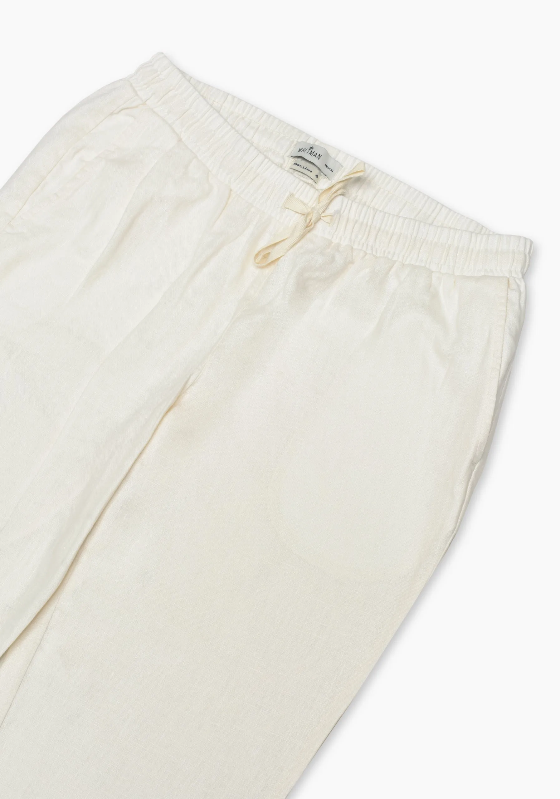 Flint Linen Ivory Jogger