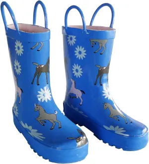 Foxfire for Kids Girls Rubber Rain Boots Toddler Children