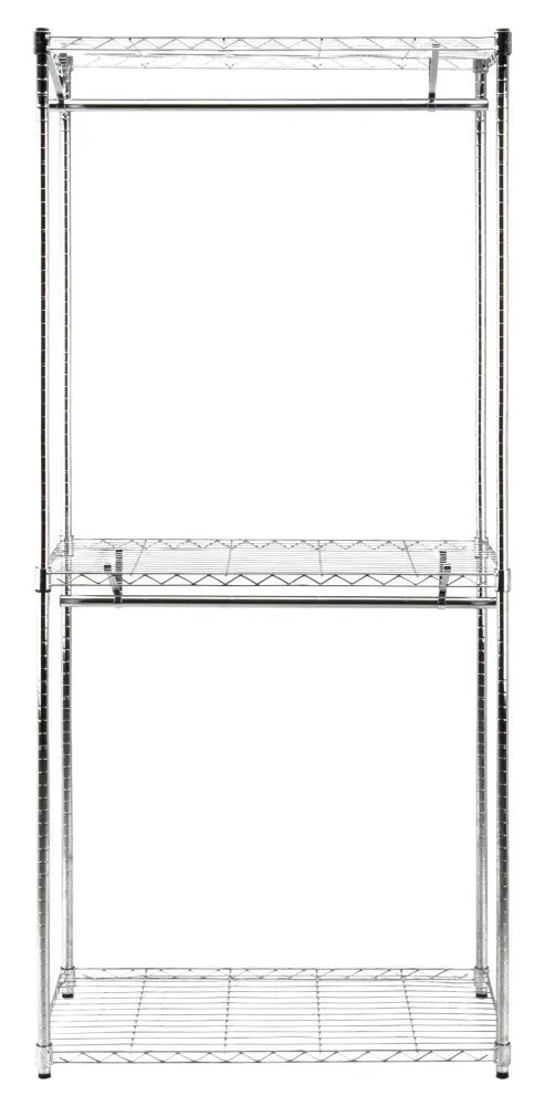Frostfern 78.7" Double-Rail Garment Rack