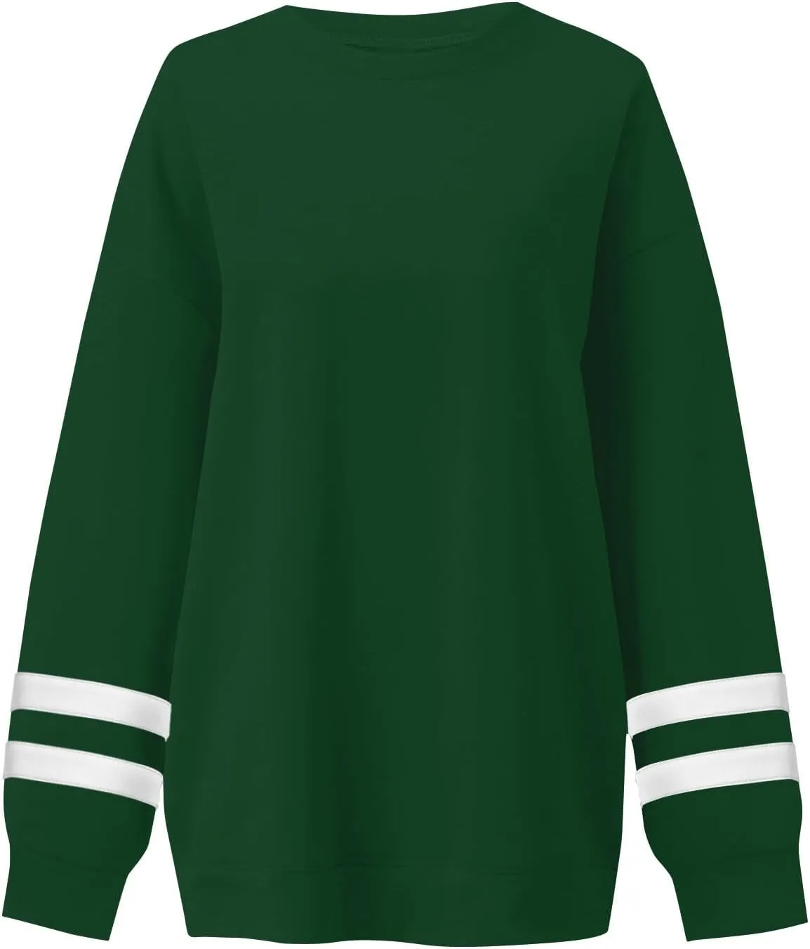 GOFULY Crewneck Sweatshirt For Women Trendy Plus Size Shirts Long Sleeve Oversized Sweatshirts Fall Winter Solid Pullover