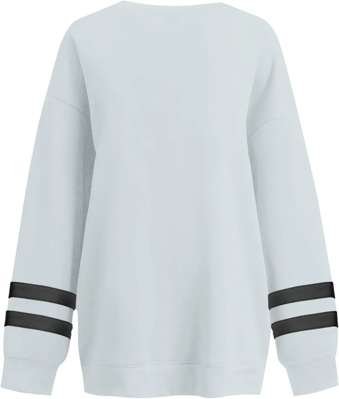 GOFULY Crewneck Sweatshirt For Women Trendy Plus Size Shirts Long Sleeve Oversized Sweatshirts Fall Winter Solid Pullover