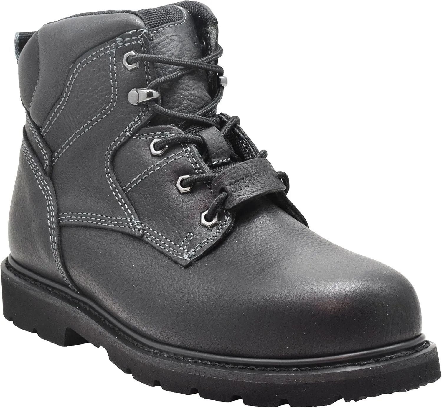 Golden Fox 6" Industrial Pro Safety Toe Work Boots | Men's Steel Toe Construction