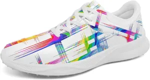 Graffiti Golf Shoes Fixed Nailless Sole Waterproof Sports Sneakers Lightweight No-Slip Walking Shoes for Men Women