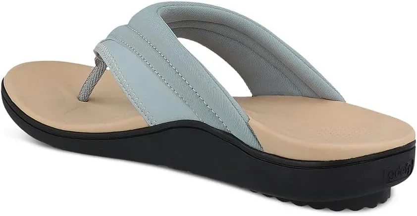 Gravity Defyer Women's GDEFY Kinor | Water Resistant Flip Flops | VersoShock Proven Performance | Orthotic Stress Recovery Outdoor Sandals