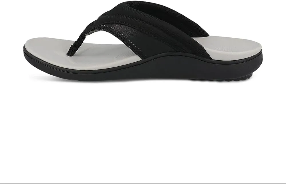 Gravity Defyer Women's GDEFY Kinor | Water Resistant Flip Flops | VersoShock Proven Performance | Orthotic Stress Recovery Outdoor Sandals