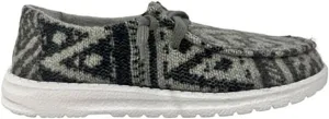 Gypsy Jazz Ellis Grey Aztec Womens Casual Shoe GJSP0338-032