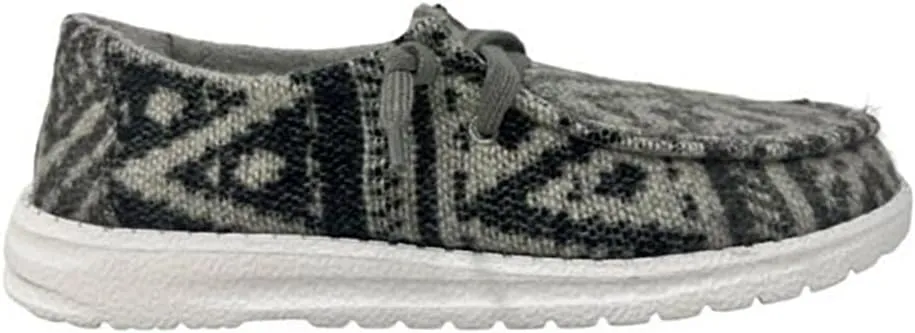 Gypsy Jazz Ellis Grey Aztec Womens Casual Shoe GJSP0338-032