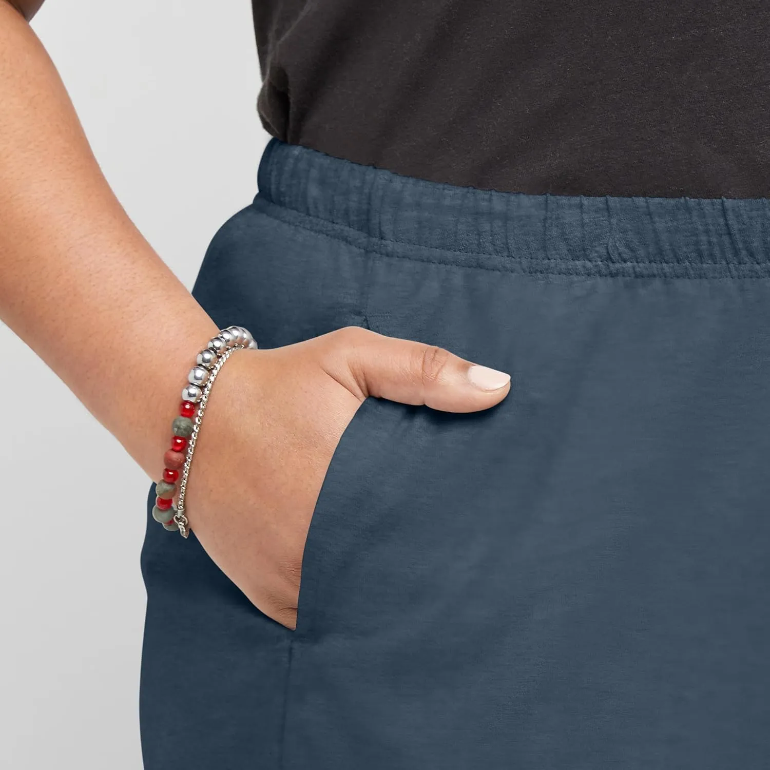 Hanes Women's Originals Shorts, Cotton Jersey Shorts, Gym Shorts For Women, 2.5, Plus Size Available