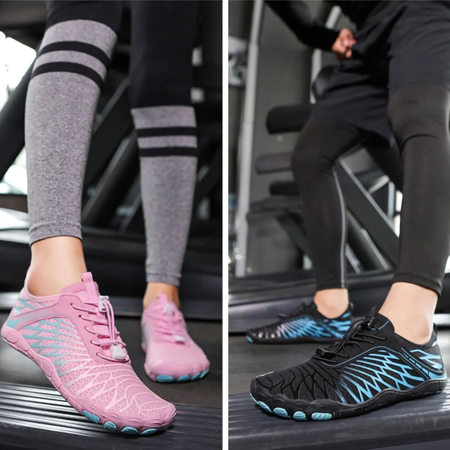 Hike Barefoot Shoes for Women Men Footwear Pro Barefoot Shoes with Wide Toe Box, Healthy & Non-Slip Breathable Athletic Beach Pool Surf Hiking Walking