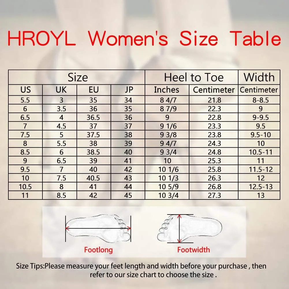 HROYL Women's Latin Dance Shoes Satin Professional Ballroom Salsa Practice Performance Dance Shoes EM-213