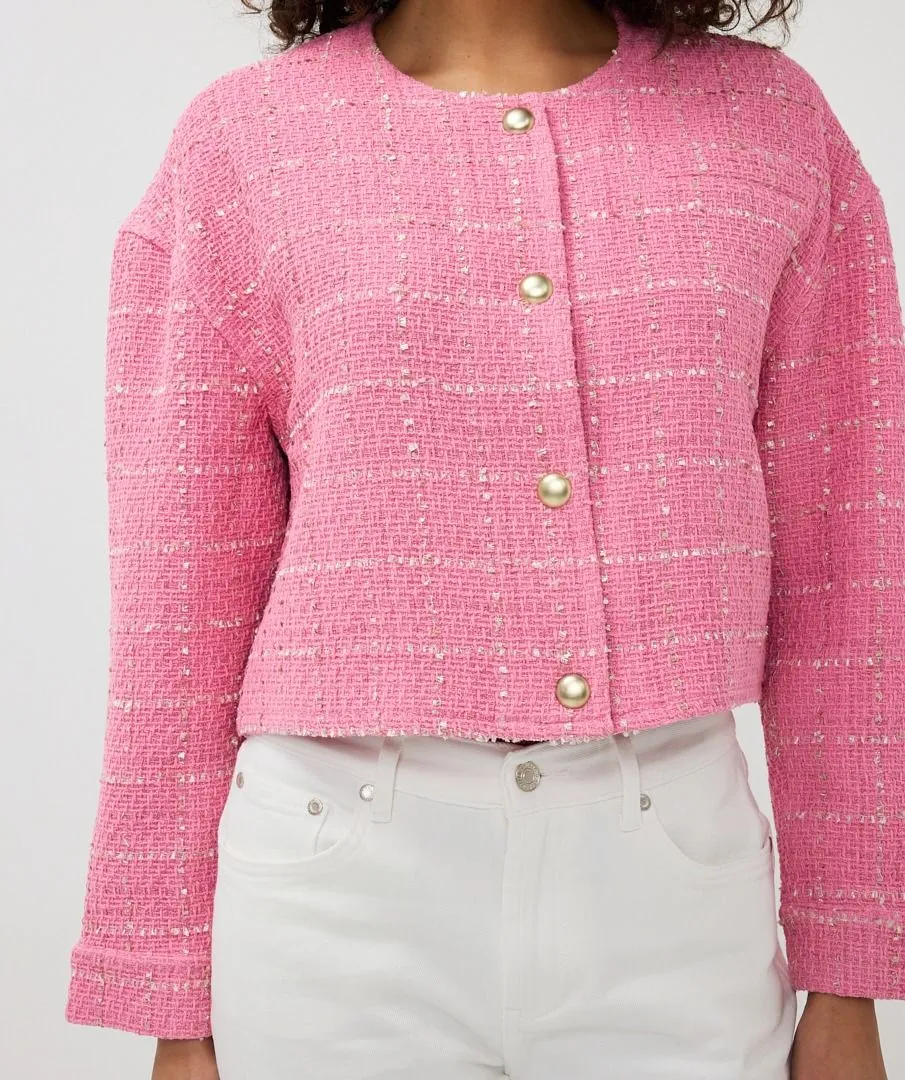 Jacket Cropped Boucle