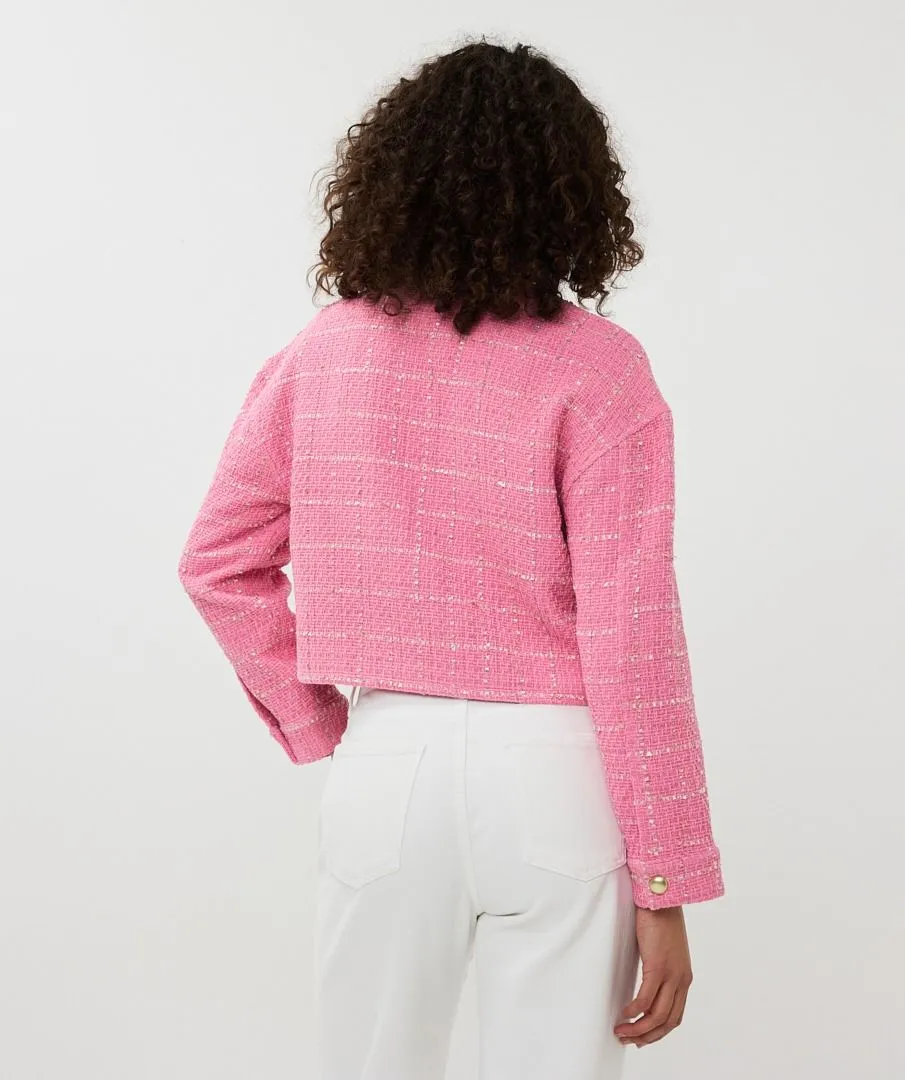 Jacket Cropped Boucle