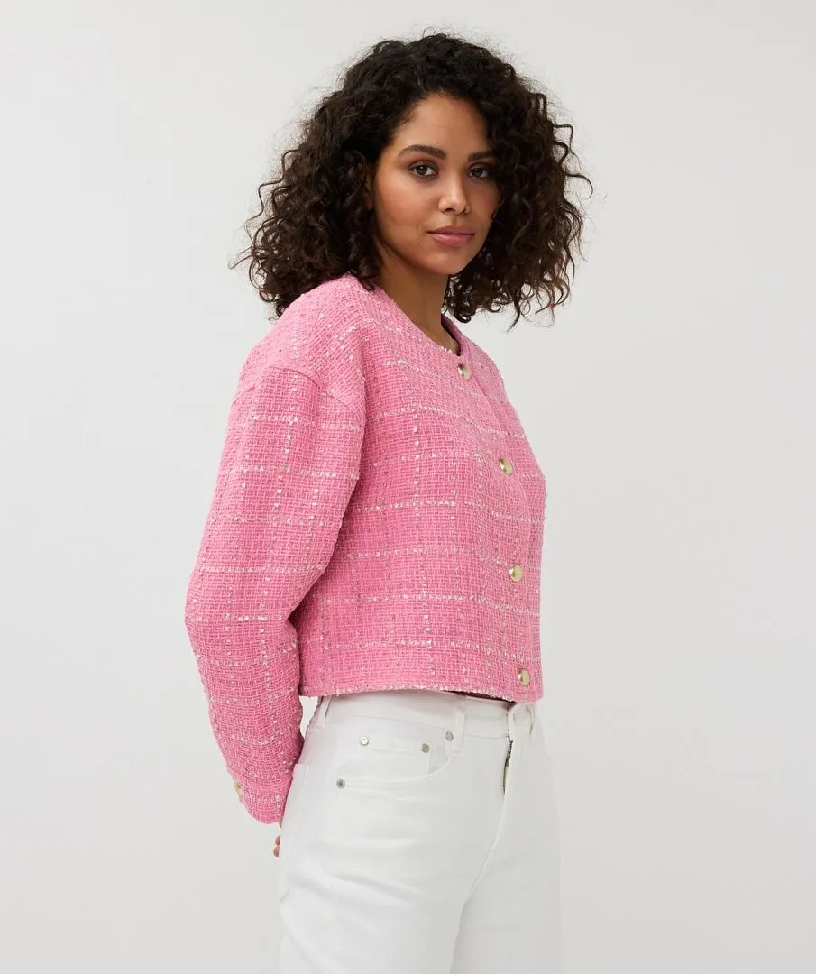 Jacket Cropped Boucle