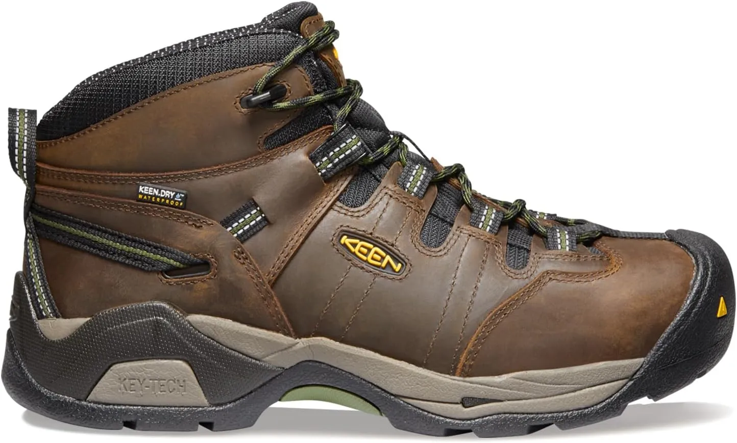 KEEN Utility Men's Detroit XT Mid Height Steel Toe Waterproof Work Boot