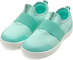 Kids Sneakers for Boys Girls Slip On Wide Toe Box Barefoot Shoes Toddler Minimalist Zero Drop Sneakers Breathable Tennis Walking Shoes