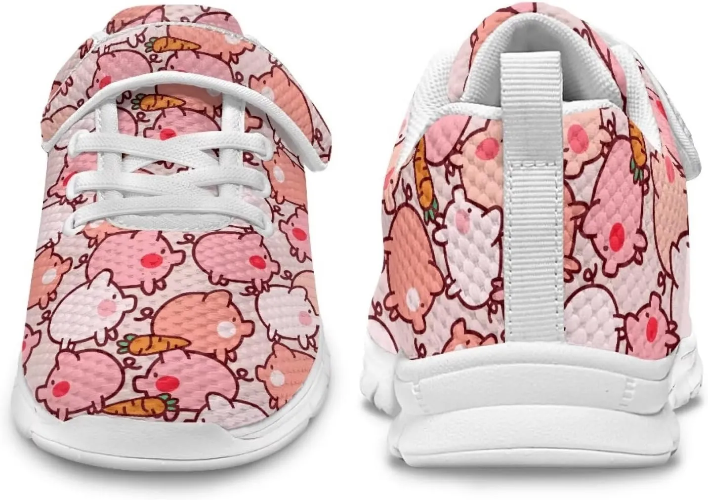 Kids Tennis Shoes School Running Shoes Slip On Sneakers for Boys Girls