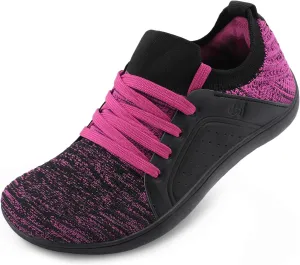 LeIsfIt Womens Walking Shoes Wide Toe Barefoot Shoes Breathable Minimalist Zero Drop Sneakers