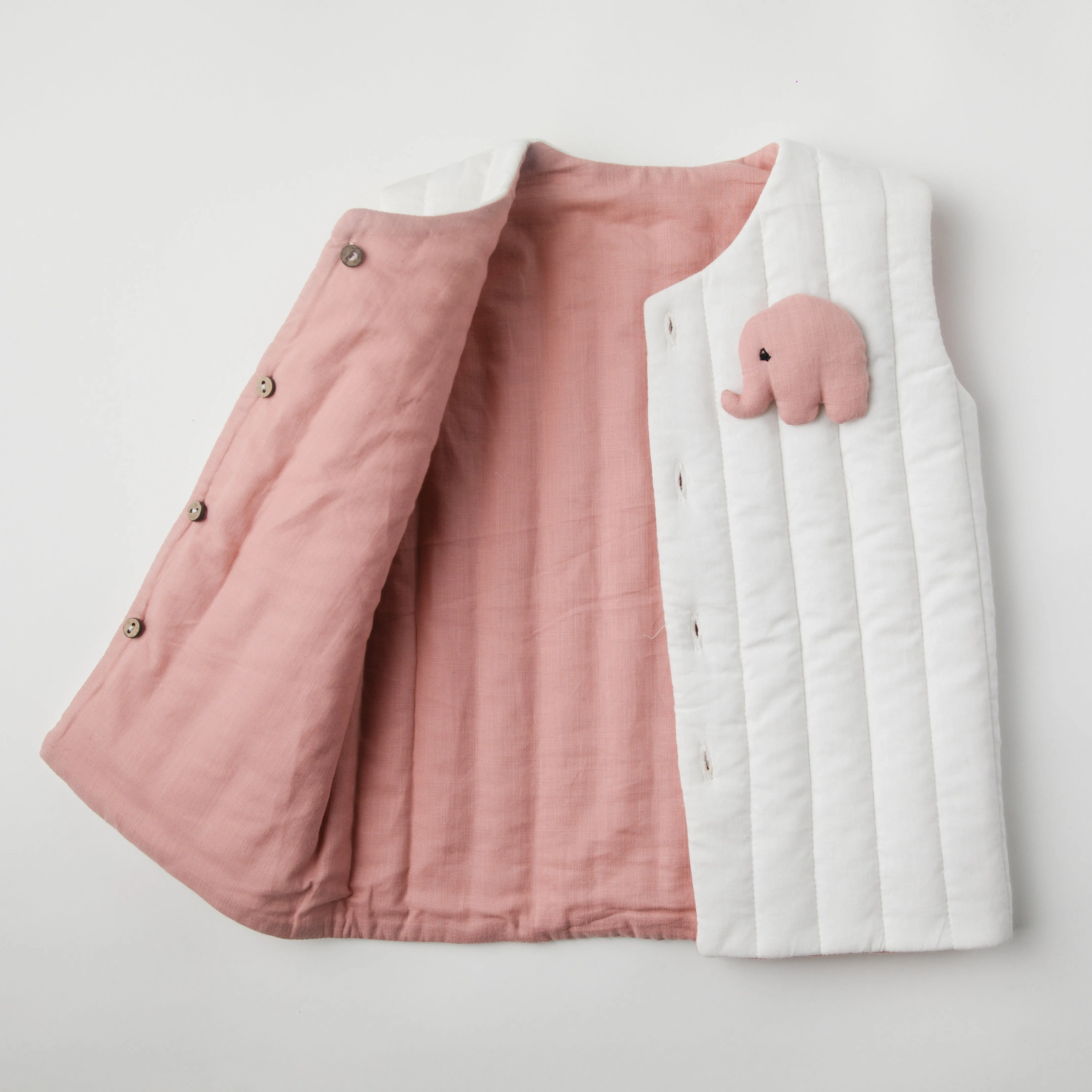 Little Ella Quilted Reversible Jacket
