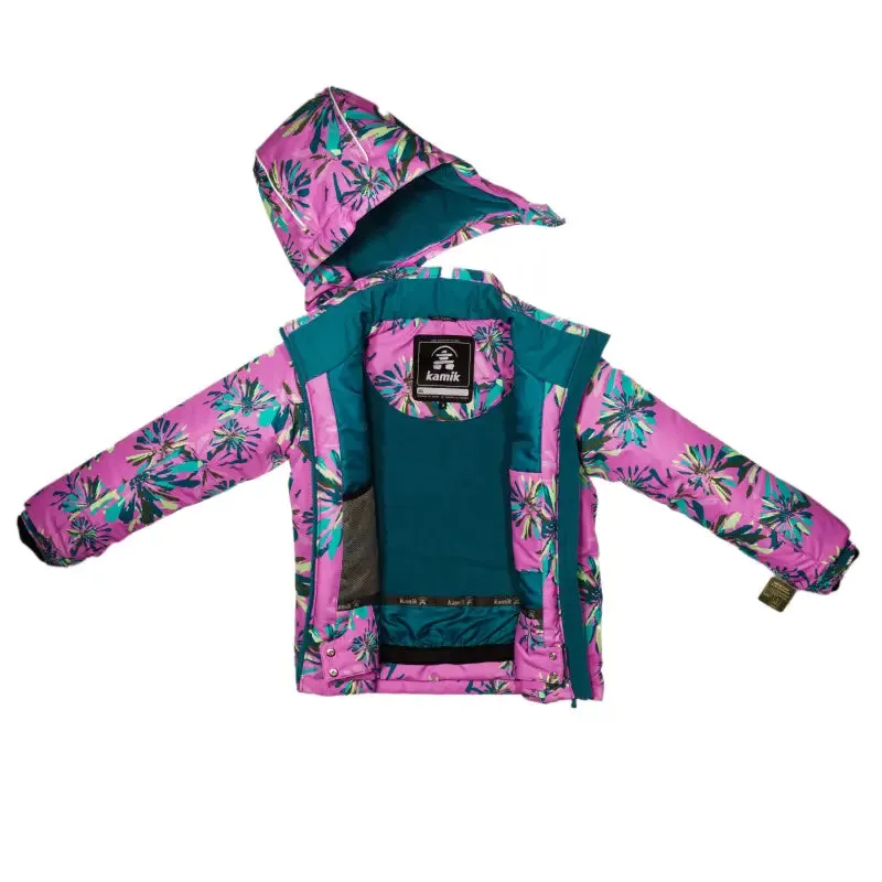 Manteau d'hiver fille Tallie Mariposa - BLUSH / HARBOR - taille 6