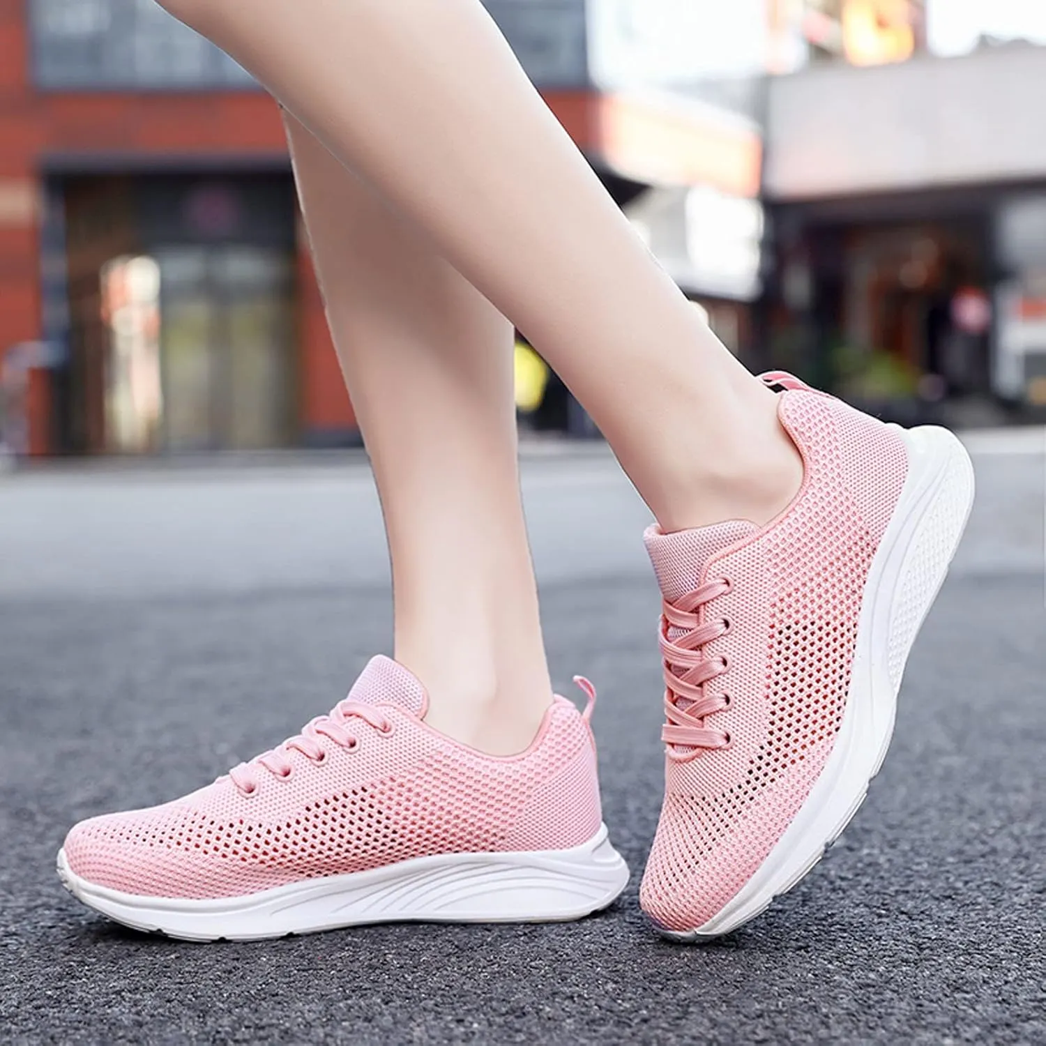 Men Mesh Sneaker Orthopedic Casual Sneaker with Arch Support Breathable Lightweight Walking Shoes Comfortable Wide Width Running Shoes