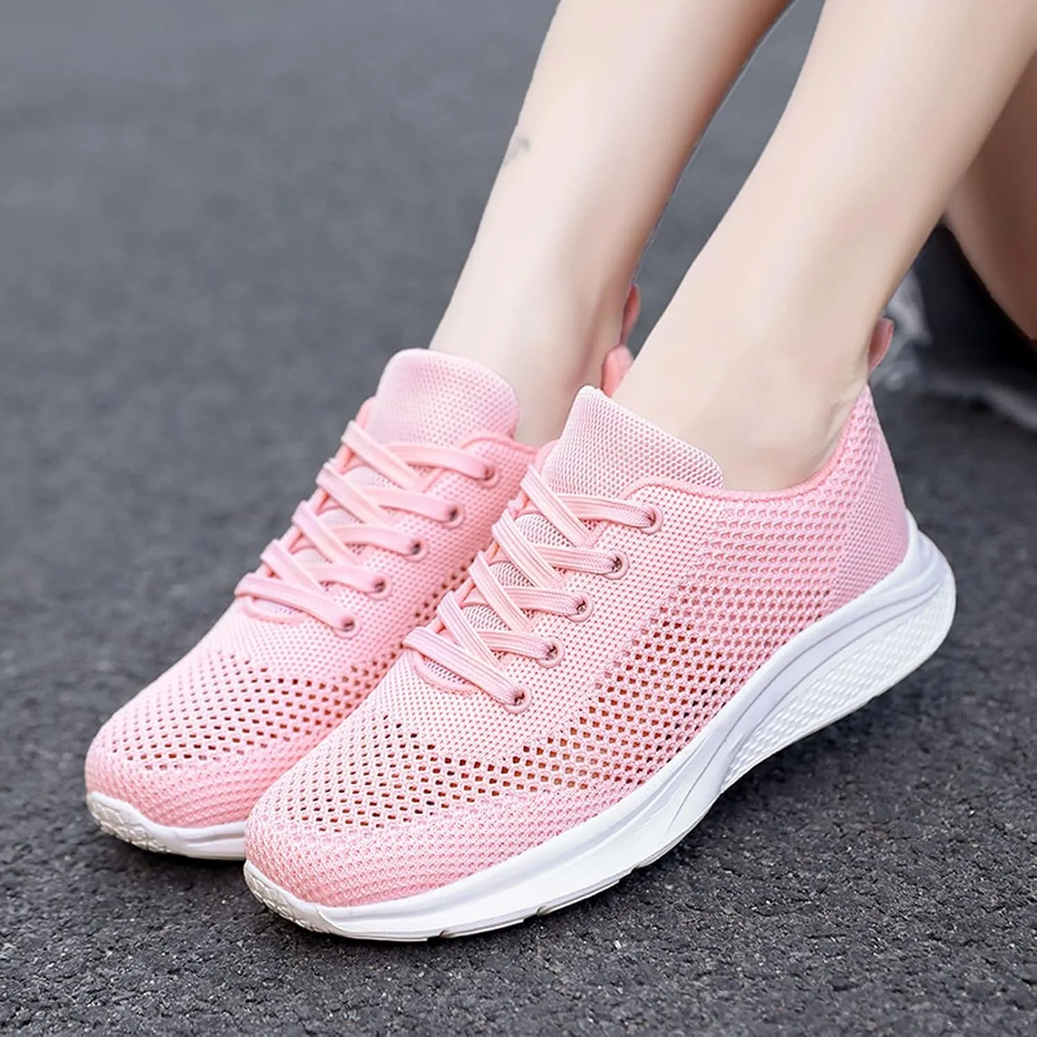 Men Mesh Sneaker Orthopedic Casual Sneaker with Arch Support Breathable Lightweight Walking Shoes Comfortable Wide Width Running Shoes