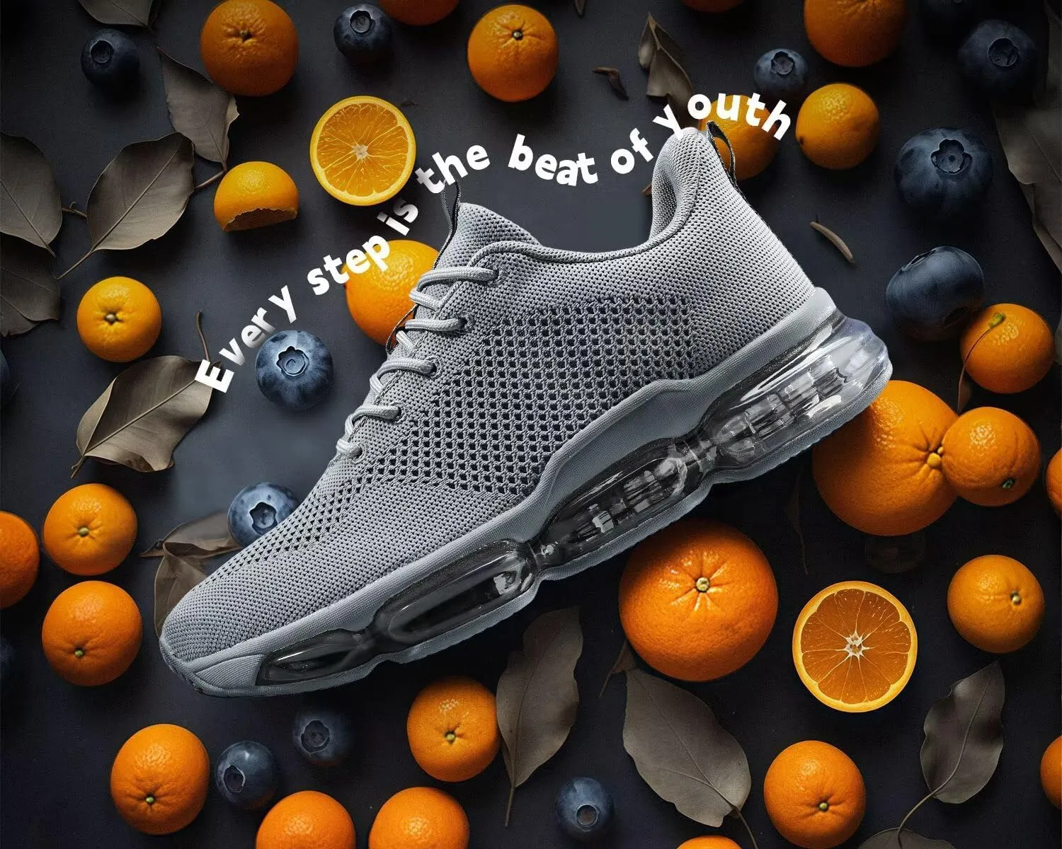 Men's Air Cushion Running Shoes Breathable Tennis Fashion Sneakers Non Slip Workout Casual Sport Gym Training Soft Sole Walking Shoes