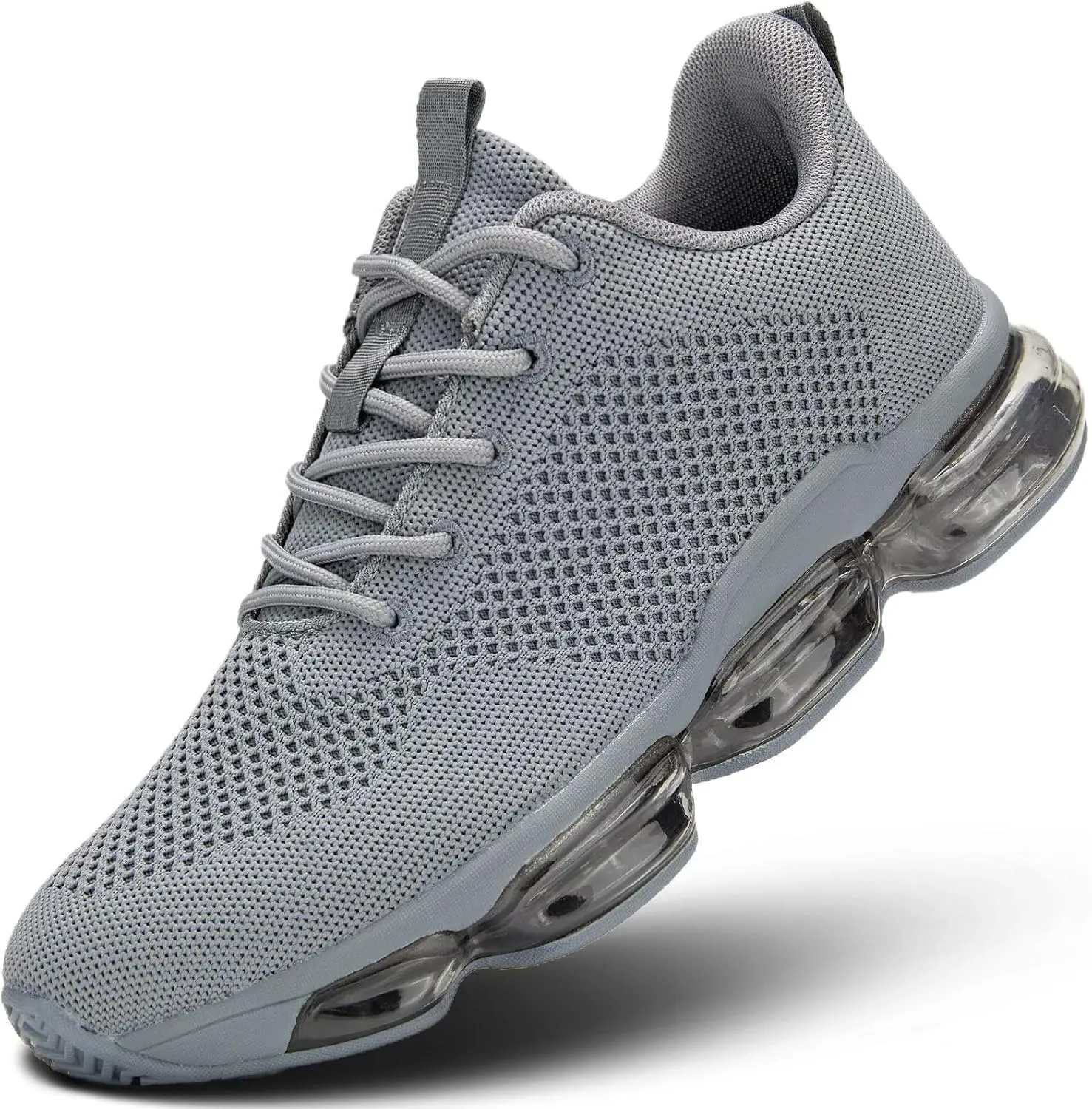 Men's Air Cushion Running Shoes Breathable Tennis Fashion Sneakers Non Slip Workout Casual Sport Gym Training Soft Sole Walking Shoes