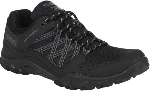 Mens Edgepoint III Water Resistant Walking Trainers - Black - 13 US