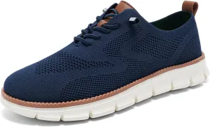 Men's Non Slip Breathable Slip On Casual Walking Shoes Fashion Mesh Sneakers Workout Sports Shoes