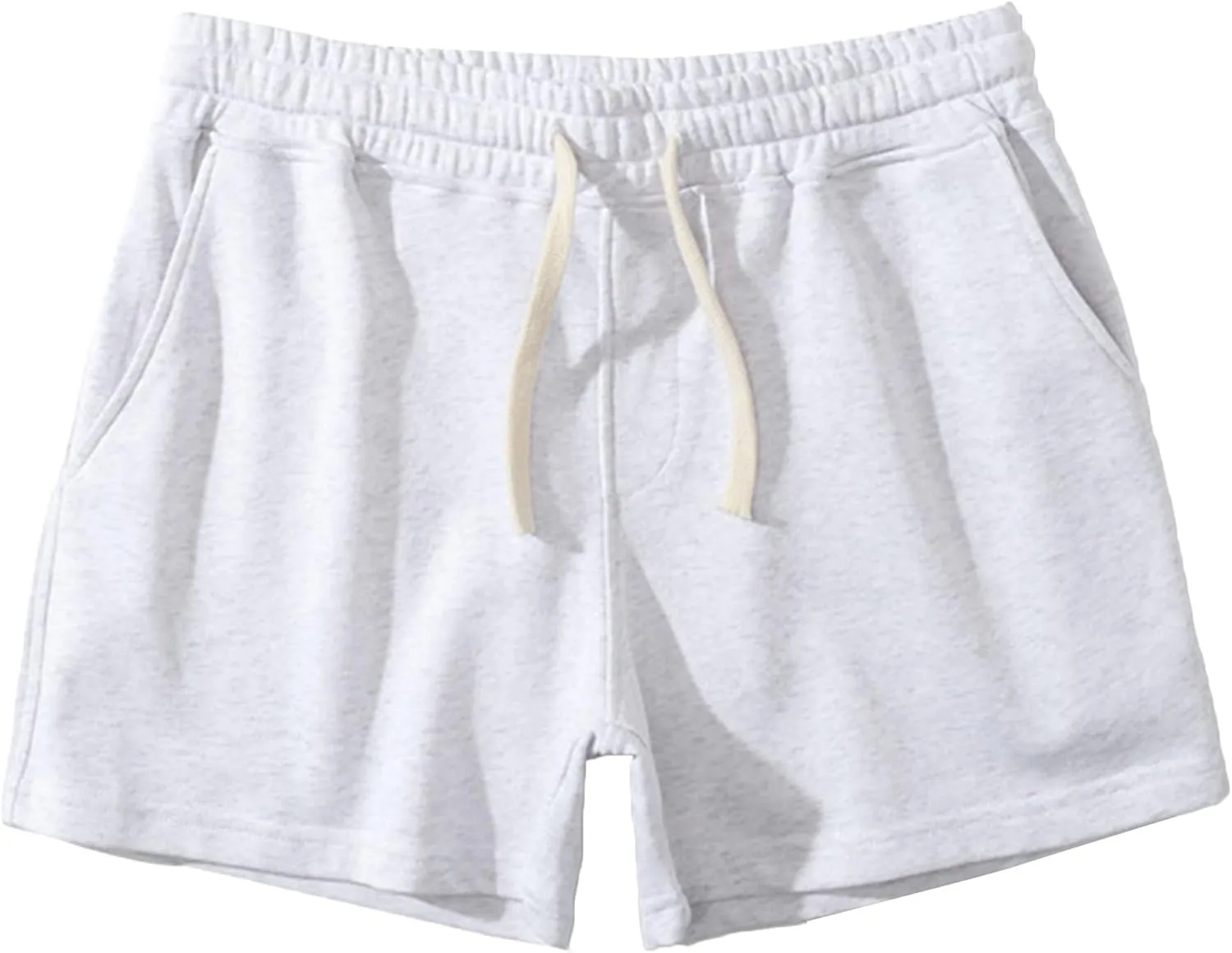 Men's Regular Tight Fit Gym Shorts Lightweight Bodybuilding Athletic Shorts Elastic Waist lounge Training Shorts