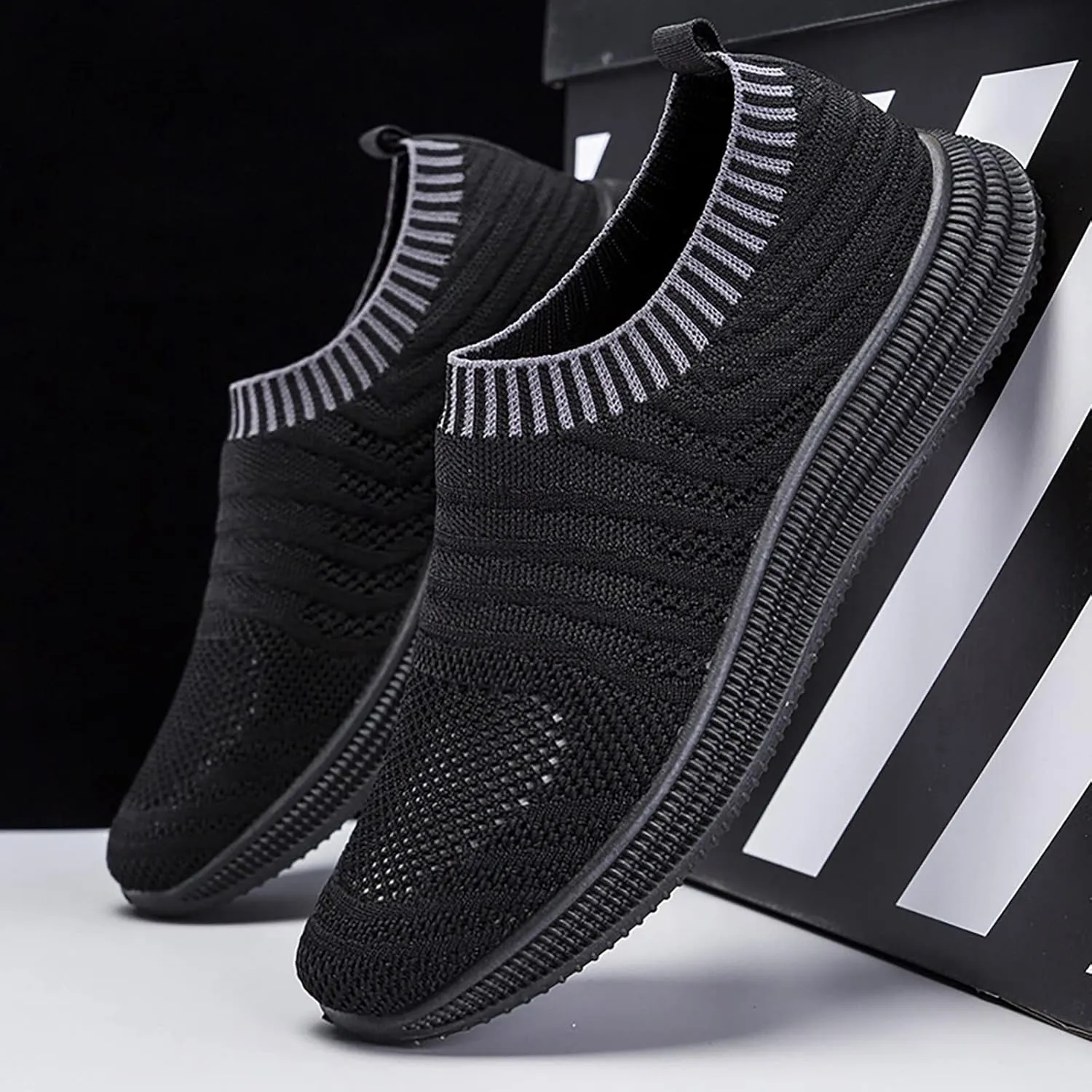 Mens Slip on Shoes Men's Sneakers Shoe for Men Tennis Shoe for Men Running Trail Lightweight Sneaker