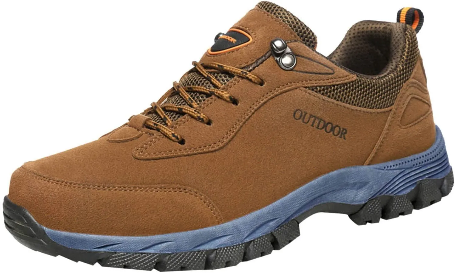 Men's Walking Shoes Non-Slip Orthopedic Shoes Waterproof Hiking Shoes Breathable Walking Shoes with Arch Support