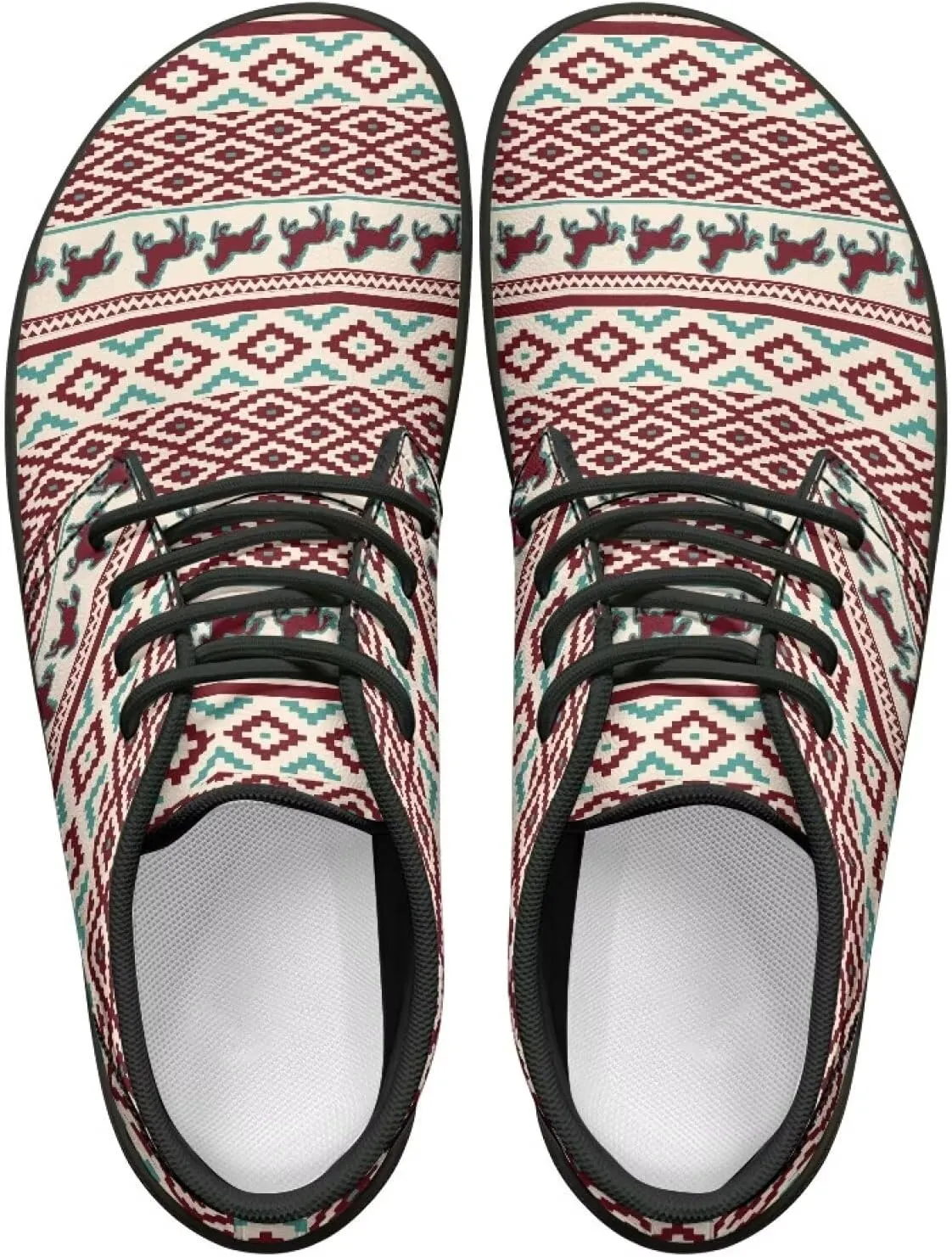 Men's Wide Toe Box Low-top Barefoot Shoes Minimalist Casual Sneakers Fashion Breathable Comfort Spacious Low Top Gym Shoe for Travel US 5-14 Black Sole