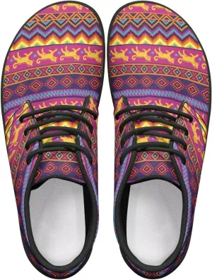 Men's Wide Toe Box Low-top Barefoot Shoes Minimalist Casual Sneakers Fashion Breathable Comfort Spacious Low Top Gym Shoe for Travel US 5-14 Black Sole